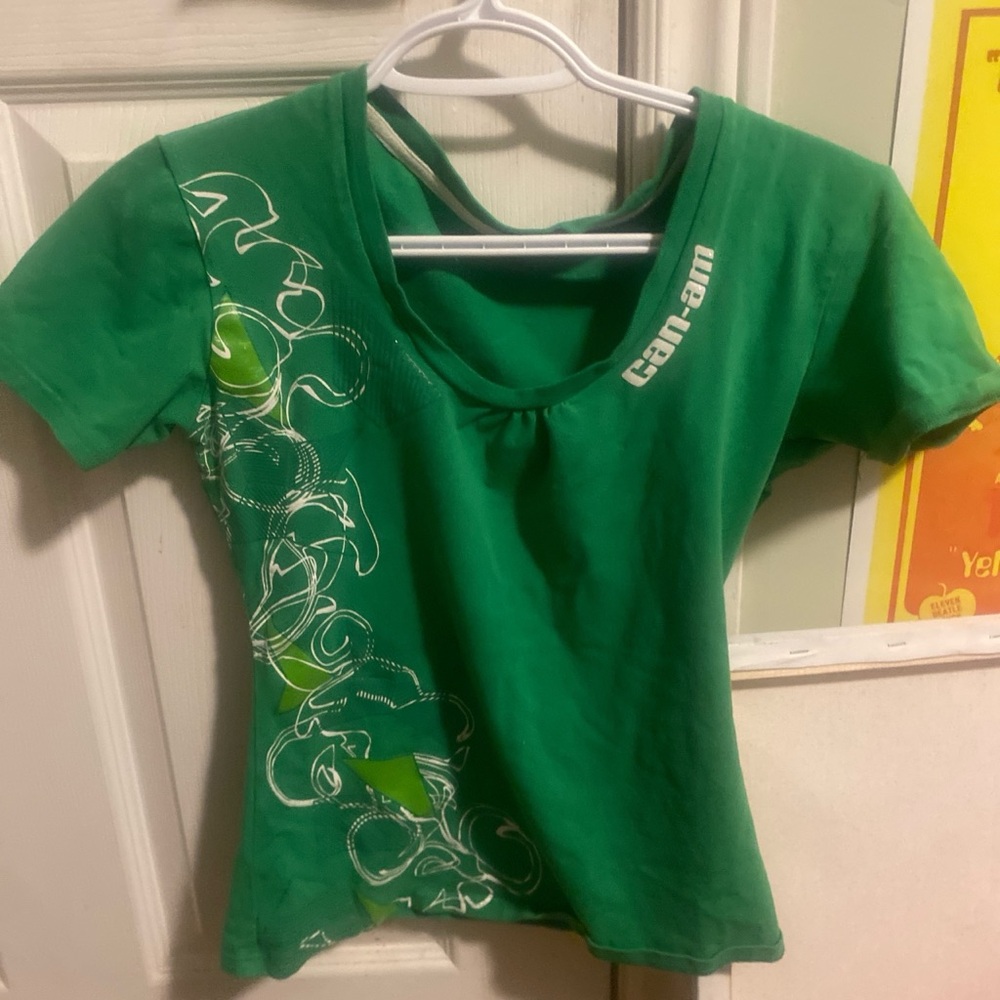 Green Graphic Kids Shirt